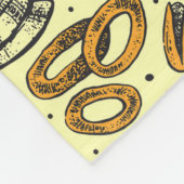 Oktoberfest-Menü Fleecedecke (Ecke)