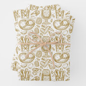 Oktoberfest-Menü Geschenkpapier Set (Beispiel)