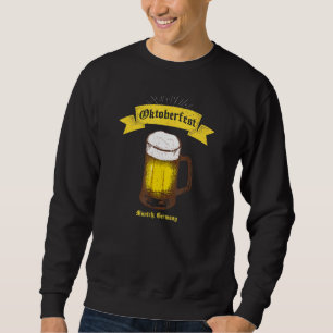 Oktoberfest München Deutschland - Lustige Bier Par Sweatshirt