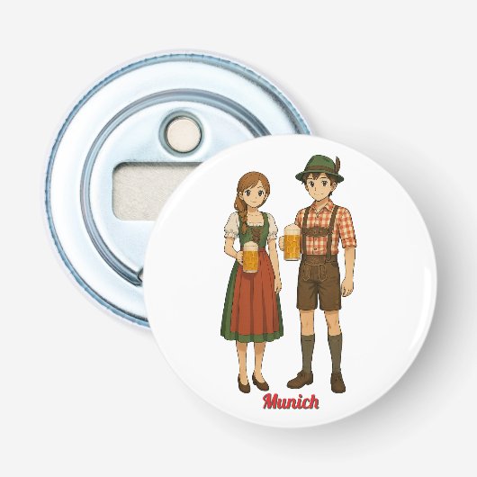 Oktoberfest, München Flaschenöffner (Vorderseite)