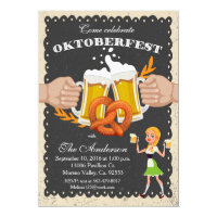 Oktoberfest Einladungen Zazzle De