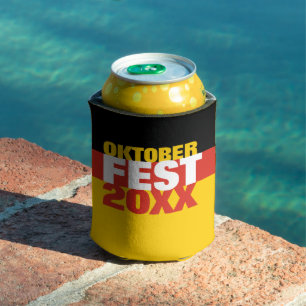 Oktoberfest Oktoberfest - Deutsche Flagge Dosenkühler