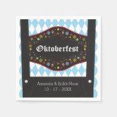 Oktoberfest, Oktoberfest Neapel - Custom - Serviette (Vorderseite)