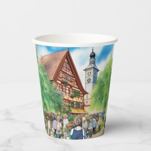 Oktoberfest Pappbecher (Vorderseite)