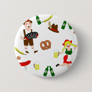 Oktoberfest-Party Button