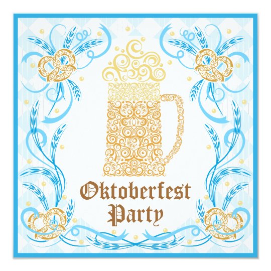 Oktoberfest Party Einladung Zazzle De