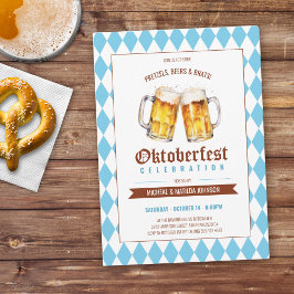 Oktoberfest-Party Einladung