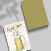 Oktoberfest-Party Einladung