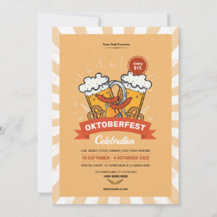 Oktoberfest Party Flyer / Einladung