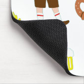 Oktoberfest-Party Mousepad (Ecke)