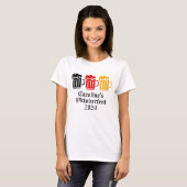 Oktoberfest Personalisiertes Party Outfit T-Shirt (Vorne ganz)