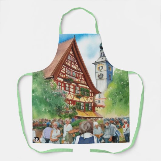Oktoberfest-Schürze Schürze (Vorderseite)