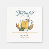 Oktoberfest Serviette (Vorderseite)