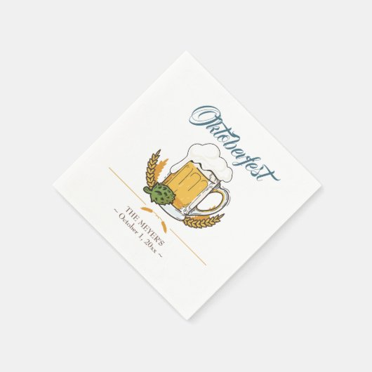 Oktoberfest Serviette (Ecke)