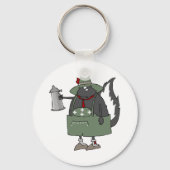 Oktoberfest Skunk Schlüsselanhänger (Vorderseite)