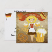 OKTOBERFEST - SRF EINLADUNG (Vorne/Hinten)