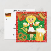 OKTOBERFEST - SRF EINLADUNG (Vorne/Hinten)
