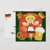 OKTOBERFEST - SRF EINLADUNG (Vorne/Hinten)