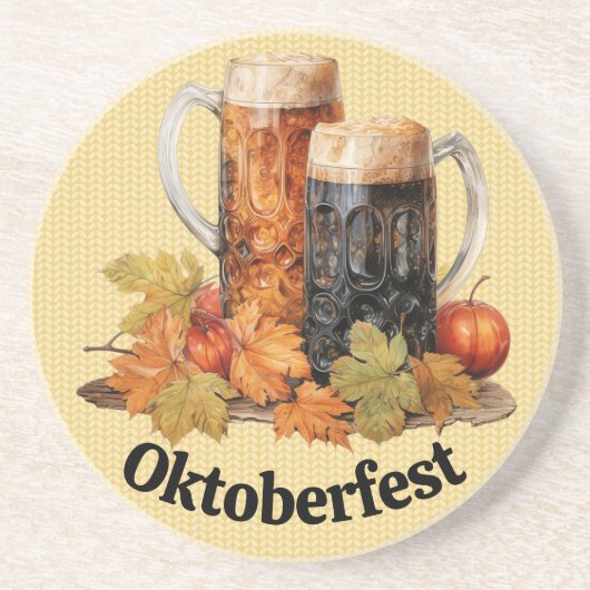 Oktoberfest-Tasse Untersetzer (Vorne)