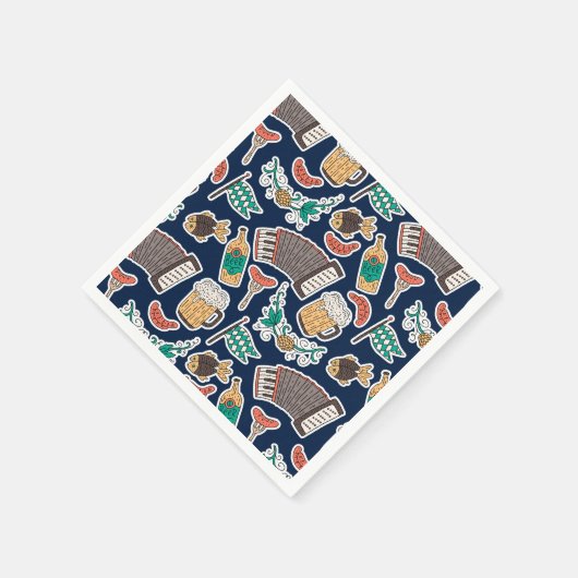 Oktoberfest - Teller Serviette (Ecke)