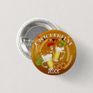 Oktoberfest Toastbier Button