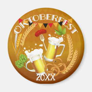 Oktoberfest Toastbier Magnet