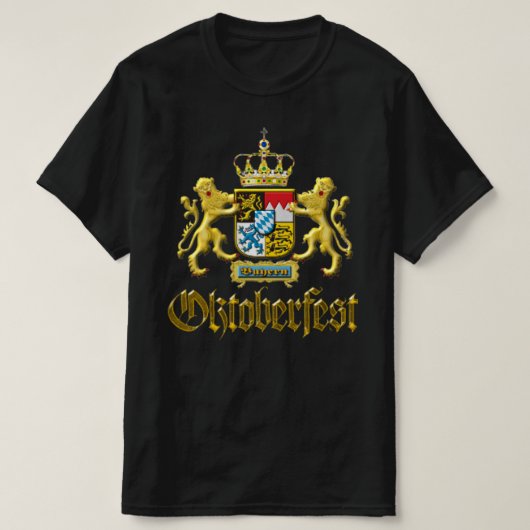 Oktoberfest Wappen T - Shirt (Design vorne)