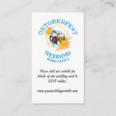OKTOBERFEST WEDD-Website Begleitkarte (Vorderseite)