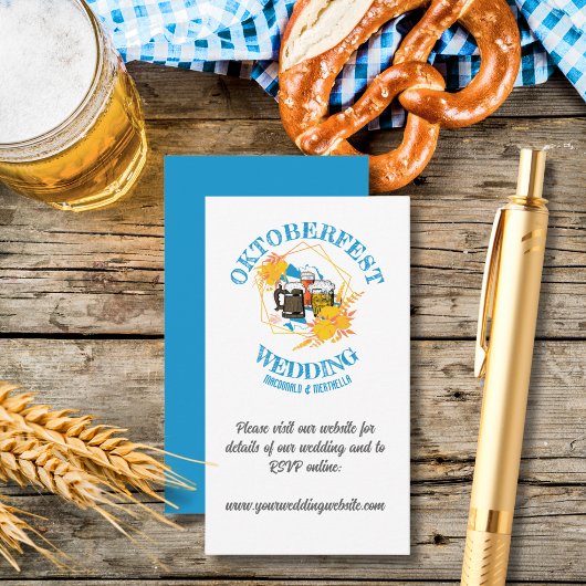 OKTOBERFEST WEDD-Website Begleitkarte