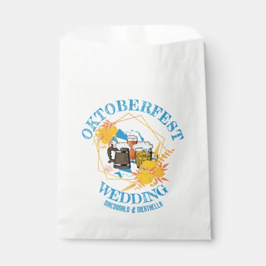 OKTOBERFEST Wedding Geschenktütchen (Vorderseite)
