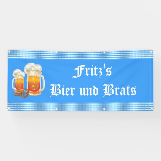 Oktoberfest-Werbegeschäft Banner (Horizontal)