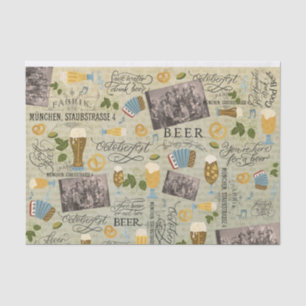 Oktoberfestes Seidenpapier