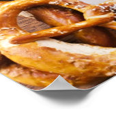 Oktoberfestfrühstück Poster (Ecke)