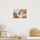 Oktoberfestfrühstück Poster (Küche)
