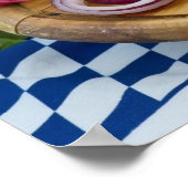 Oktoberfestfrühstück Poster (Ecke)