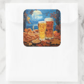 Oktoberfestkleber Quadratischer Aufkleber (Tasche)