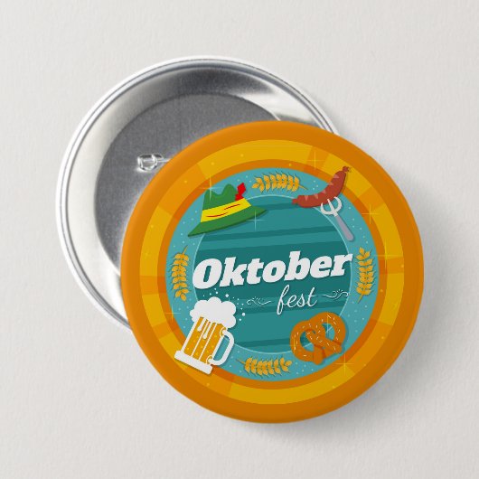 Oktoberfestspiele Button (Vorne & Hinten)
