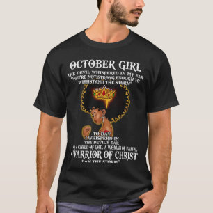 Oktobermädchen Der Teufel flüstert mir ins Ohr. T-Shirt