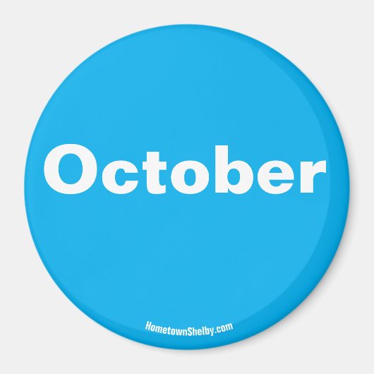 Oktobermagnet Magnet (Vorne)