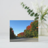 Oktoberstraße Postkarte (Stehend Vorderseite)