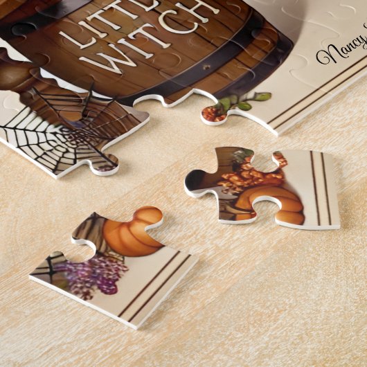 Oktoberwitscher Button-Up-Freude Puzzle (Seite)