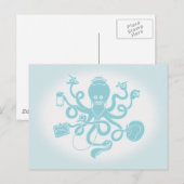 Oktonurse Postkarte (Vorne/Hinten)