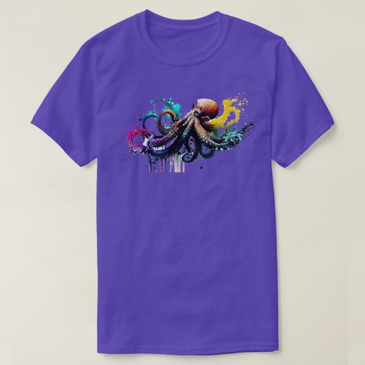Oktopus 1 T-Shirt (Design vorne)