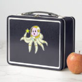 Oktopus als Taucher mit Star Metall Brotdose (Beispiel)