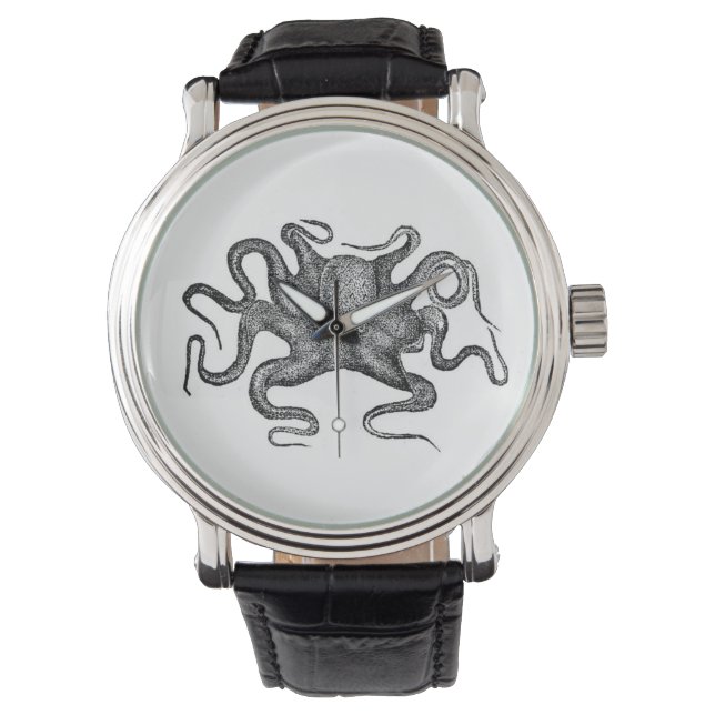 Oktopus Armbanduhr (Vorderseite)