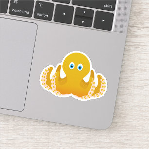 Oktopus Aufkleber