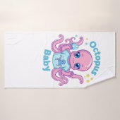 Oktopus-Badetuch Baby Badehandtuch (Badehandtuch)