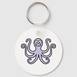 Oktopus Comic Schlüsselanhänger