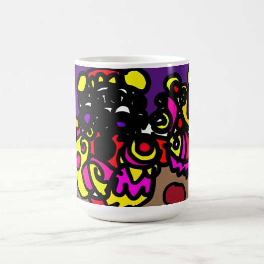 Oktopus   cooler Stil Kaffeetasse (Mittel)