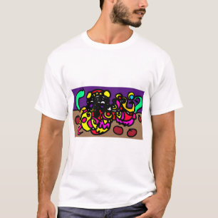Oktopus cooler Stil T-Shirt
